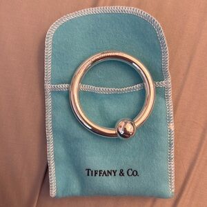 Tiffany 925 silver baby rattle
